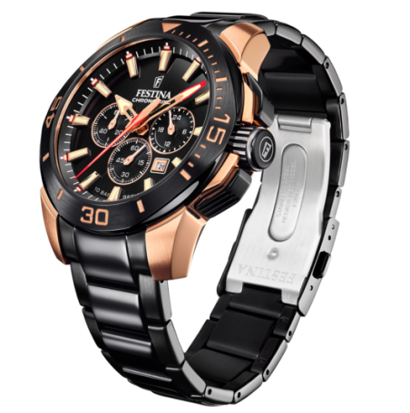 Reloj Festina acero special editions esfera negra hombre F20645/1