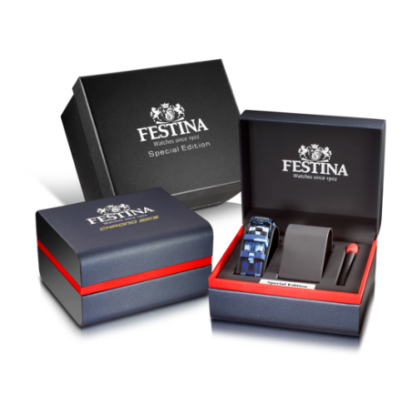 Reloj Festina acero special editions esfera negra hombre F20645/1