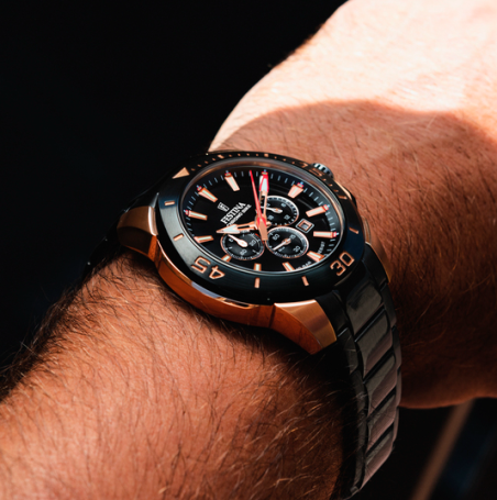 Reloj Festina acero special editions esfera negra hombre F20645/1