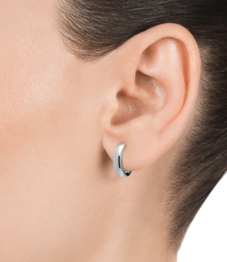 Pendientes Viceroy Elegant de plata de ley de diseño grueso 3029E000-08