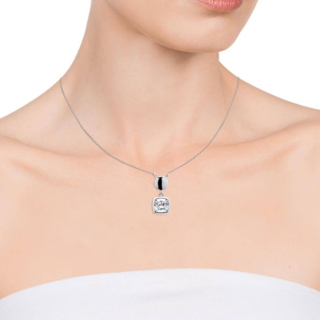 COLLAR VICEROY CLASICA PLATA CON CIRCONITA MUJER 71020C000-38