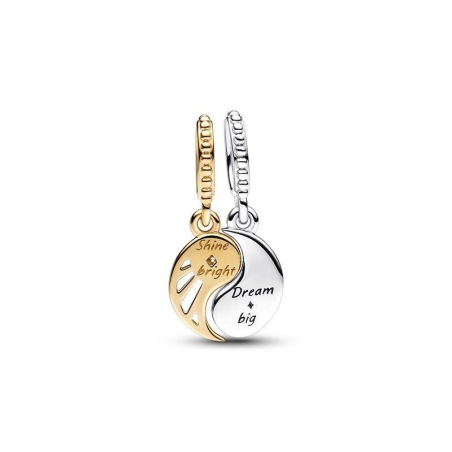 Charm Pandora Colgante Sol y Luna 762678C01