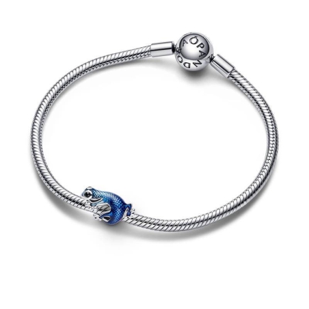 Charm Pandora Geco Azul Metálico 792701C01