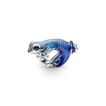 Charm Pandora Geco Azul Metálico 792701C01