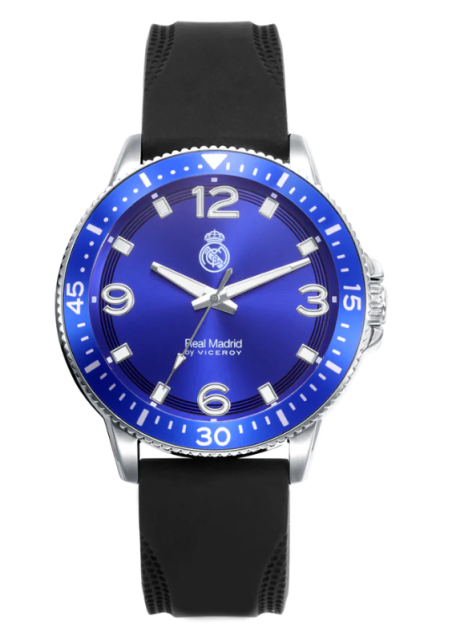 Reloj Viceroy hombre caja de acero y correa silicona negra 41135-35