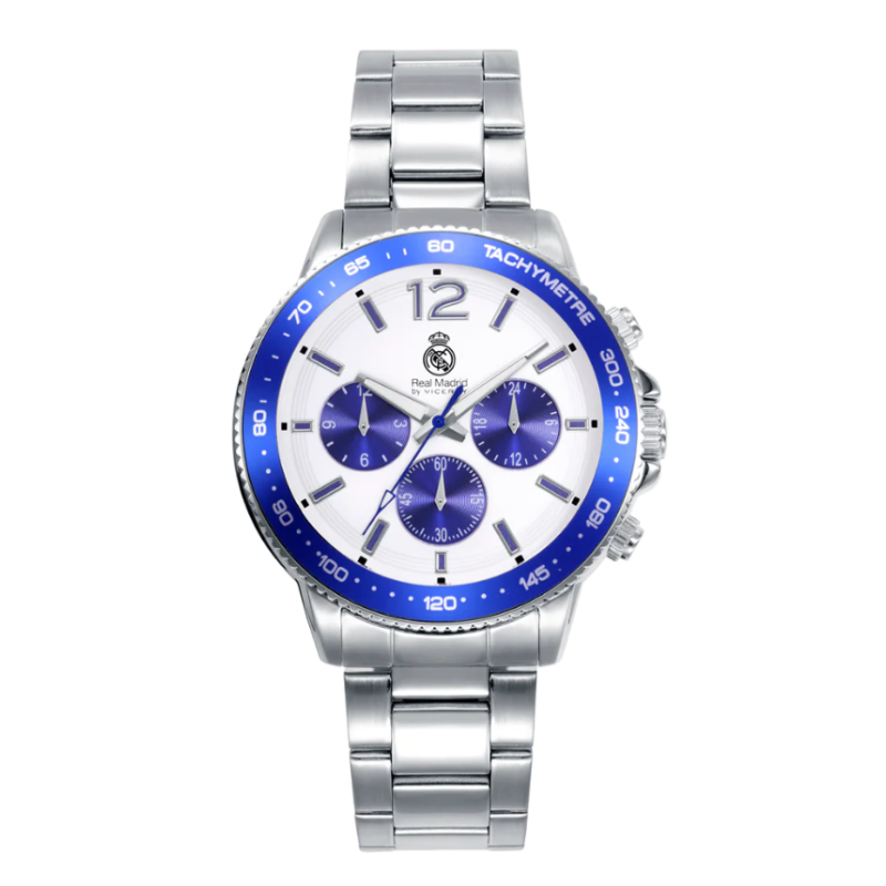 Reloj de hombre Viceroy con brazalete de acero y esfera blanca