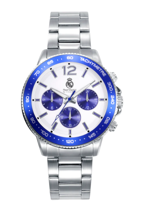 Reloj Viceroy hombre Real Madrid caja y brazalete de acero 41137-05