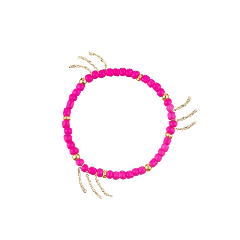 Pulsera Agatha Rodeo perlas fúcsia 2480282-315-TU - Joyerías Sánchez Pulsera Agatha Rodeo perlas fúcsia 2480282-315-TU - Joyerías Sánchez