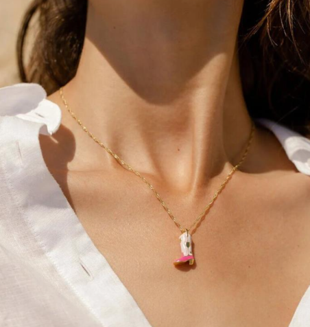 Collar Agatha Rodeo colgante bota 2680192-315-TU