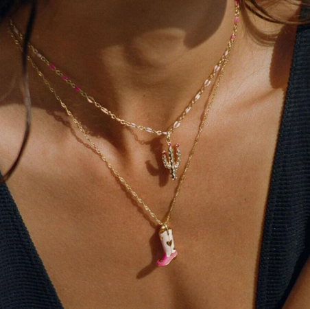 Collar Agatha Rodeo cactus 2680194-256-TU