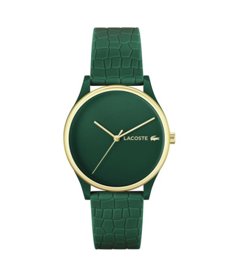 Reloj Lacoste verde acero Hombre 2011255 - Joyerías Sánchez