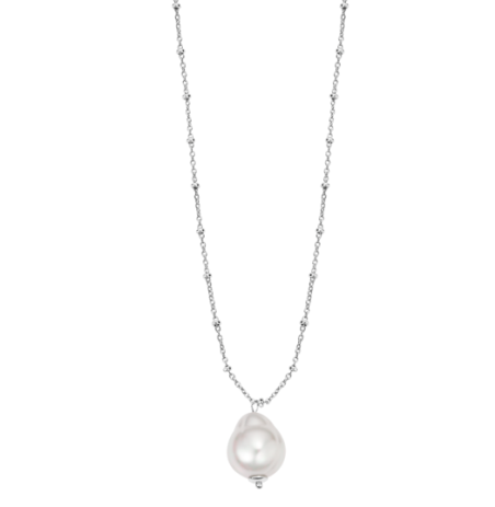 Collar Lotus plata perla mujer LP3407-1/1