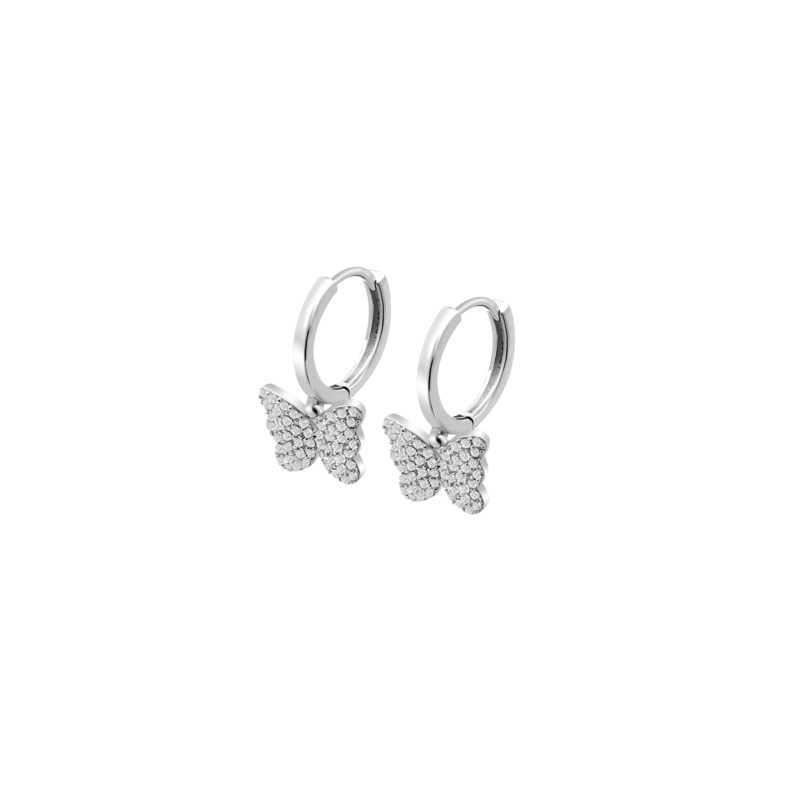 Pendientes Lotus plata mariposas mujer LP3597-4/1