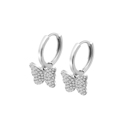 Pendientes Lotus plata mariposas mujer LP3597-4/1