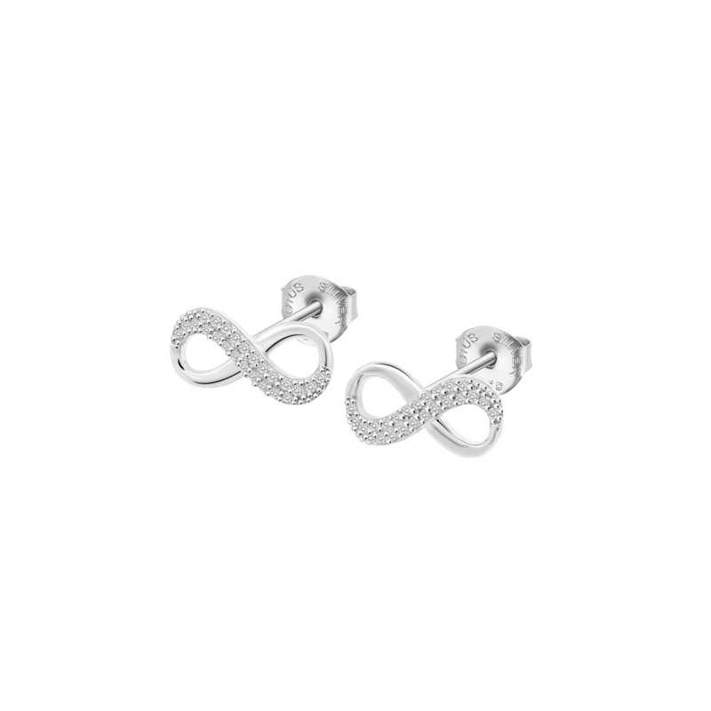 Pendientes Lotus plata infinito mujer LP3614-4/1