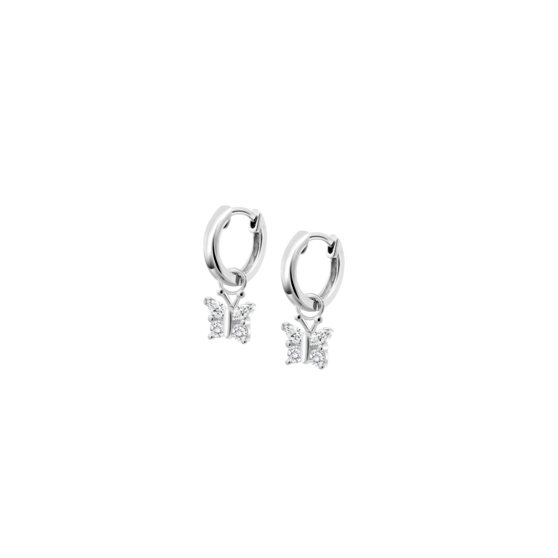 Pendientes Lotus plata mariposas mujer LP3626-4/1