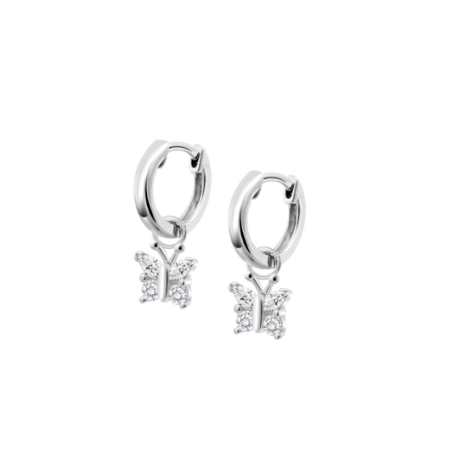 Pendientes Lotus plata mariposas mujer LP3626-4/1