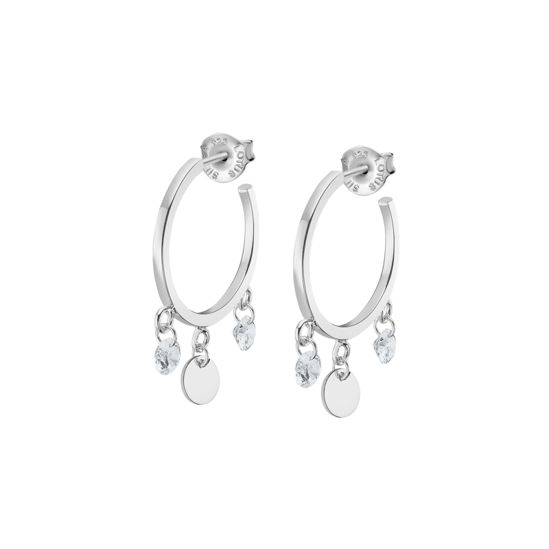 Pendientes Lotus plata circonitas LP3381-4/1