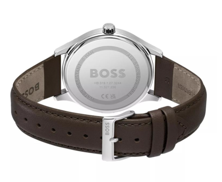 Reloj Hugo Boss Hombre Marrón Plateado 1514064