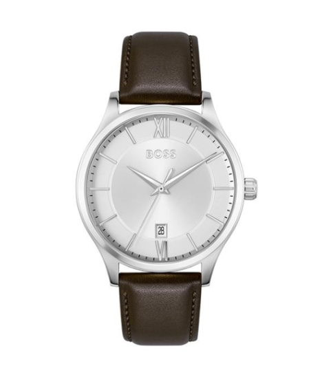 Reloj Hugo Boss Hombre Marrón Plateado 1514064