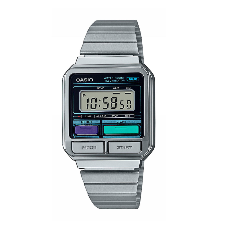 Reloj Casio Vintage acero A120WE 1AEF Joyer as S nchez