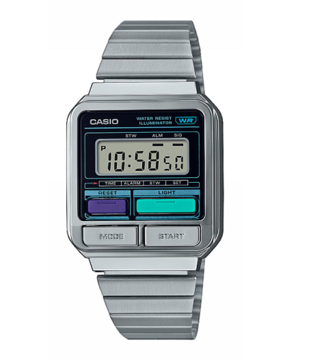 Reloj Casio Vintage acero A120WE-1AEF
