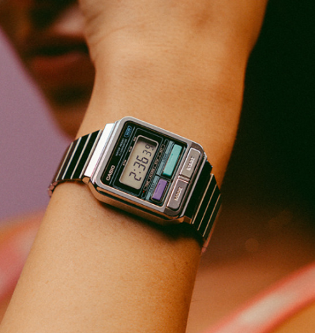 Reloj Casio Vintage acero A120WE-1AEF