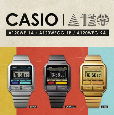 Reloj Casio Vintage A120WEGG-1BEF