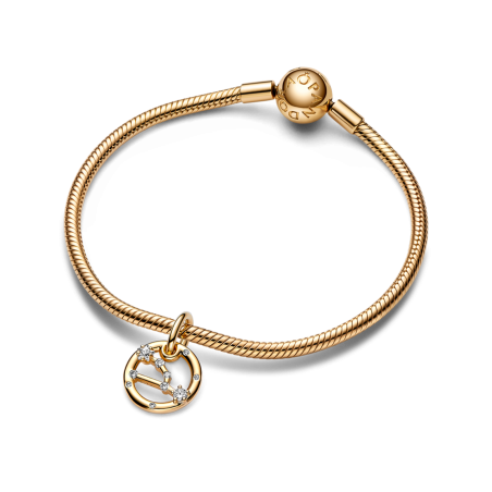 Charm Pandora Colgante Tauro baño oro 14k 762707C01