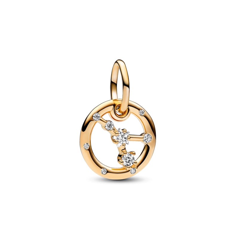 Charm Pandora Colgante Cáncer baño oro 14k 762708C01