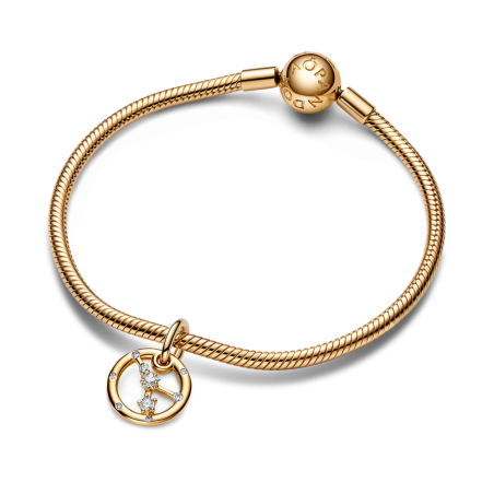 Charm Pandora Colgante Cáncer baño oro 14k 762708C01