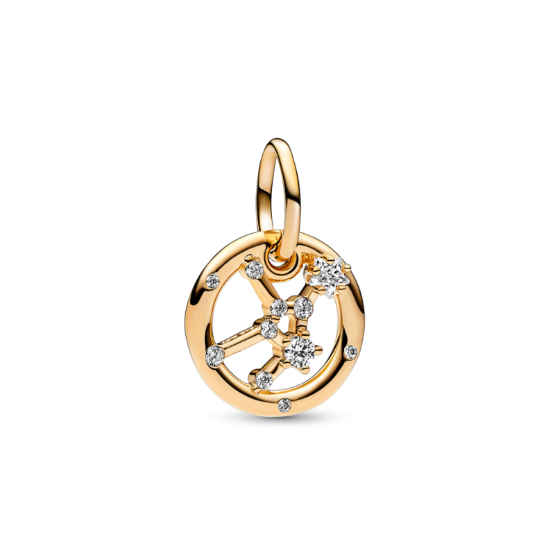 Charm Pandora Virgo baño oro 14k 762715C01