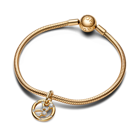 Charm Pandora Virgo baño oro 14k 762715C01