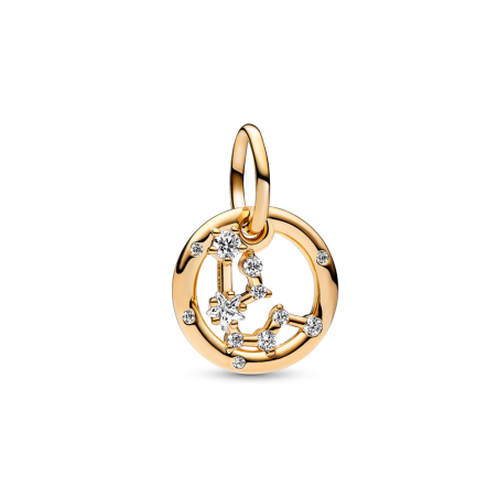 Charm Pandora Acuario baño oro 14k 762717C01