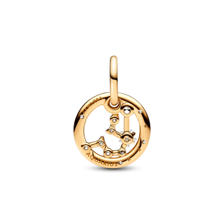 Charm Pandora Acuario baño oro 14k 762717C01