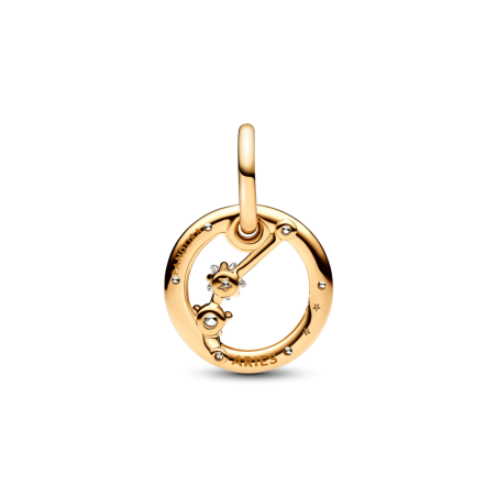 Charm Pandora Aries baño oro 14k 762719C01