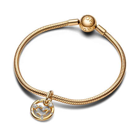 Charm Pandora Capricornio baño oro 14k 762720C01