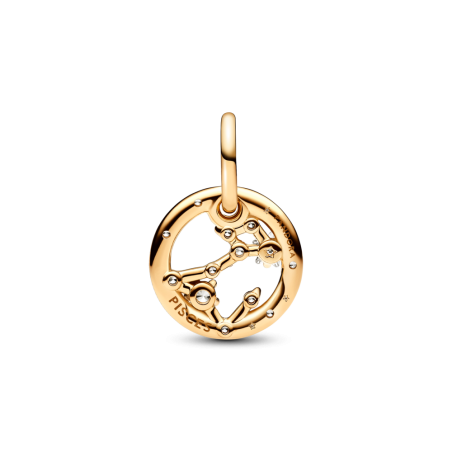 Charm Pandora piscis baño oro 14k 762724C01