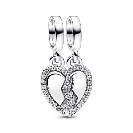 Charm Pandora Colgante corazones Brillante 792743C01