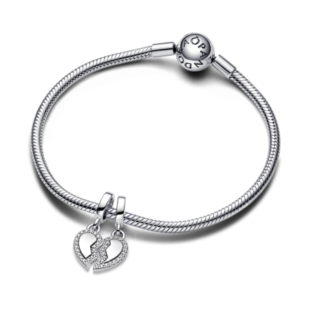 Charm Pandora Colgante corazones Brillante 792743C01