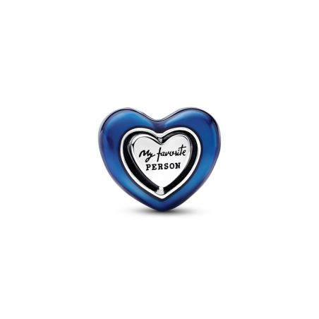 Charm Pandora Corazón Giratorio Azul 792750C01