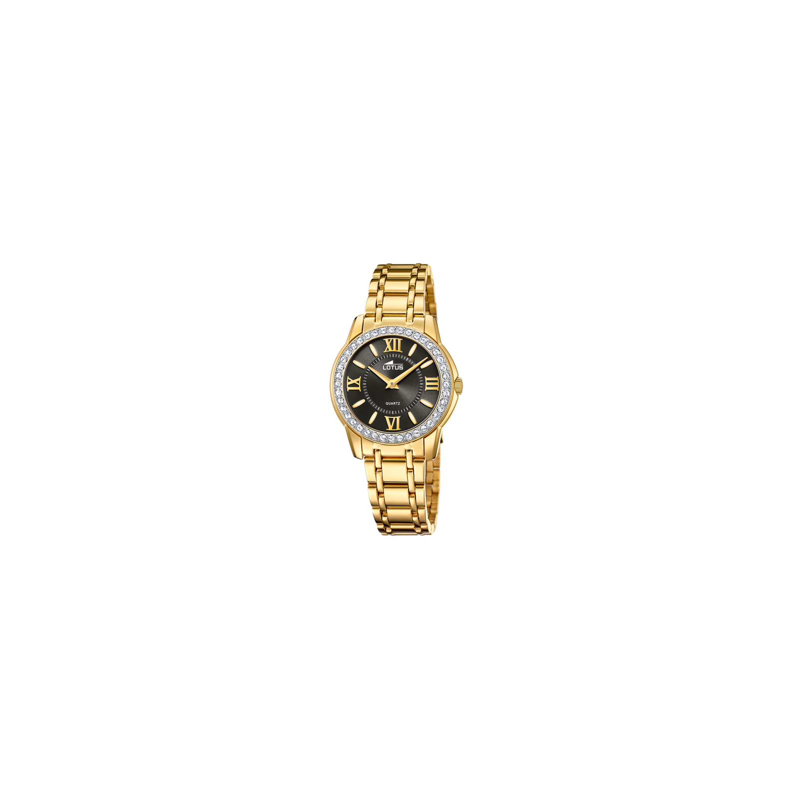 Reloj Mujer Negro y Dorado LOTUS 18830/1