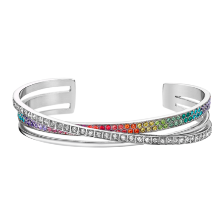 Pulsera Lotus acero circonitas colores LS2316-2/2