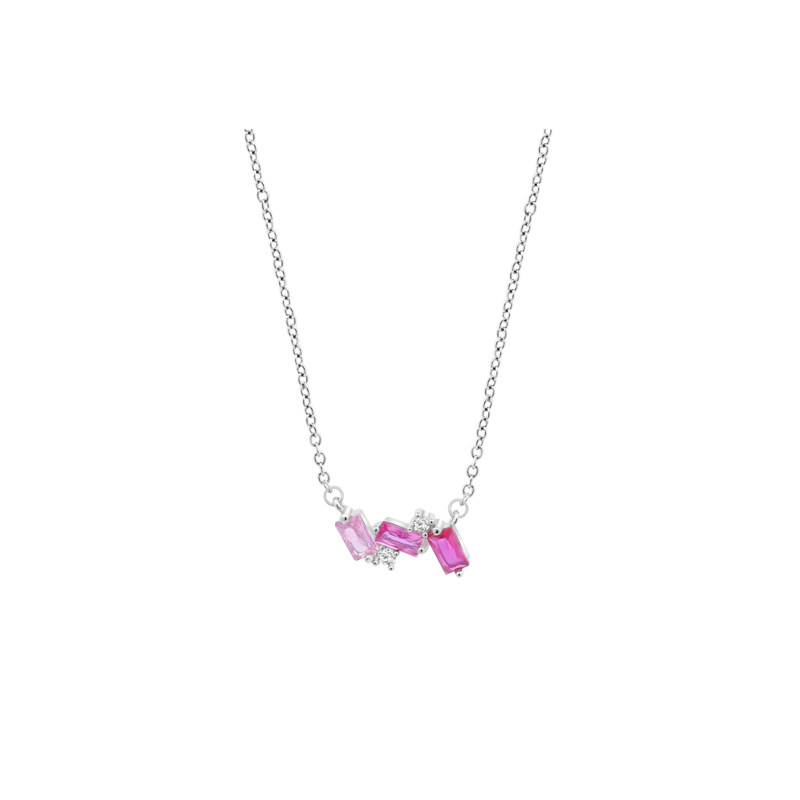 Collar Lotus plata mujer LP3638-1/1