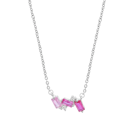 Collar Lotus plata mujer LP3638-1/1