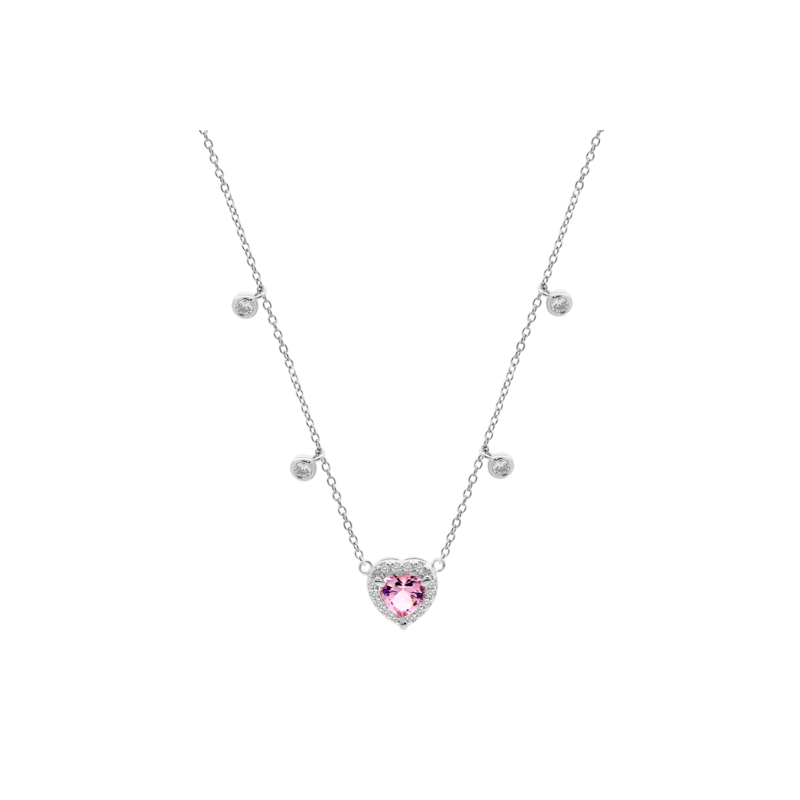 Collar Lotus plata colors mujer LP3589-1/1