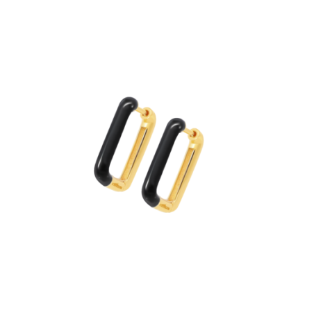 Pendientes lotus silver plata baño oro LP3574-4/4