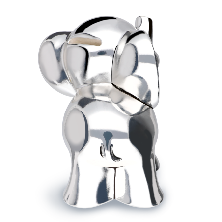 Hucha "Elefante" plata de primera ley