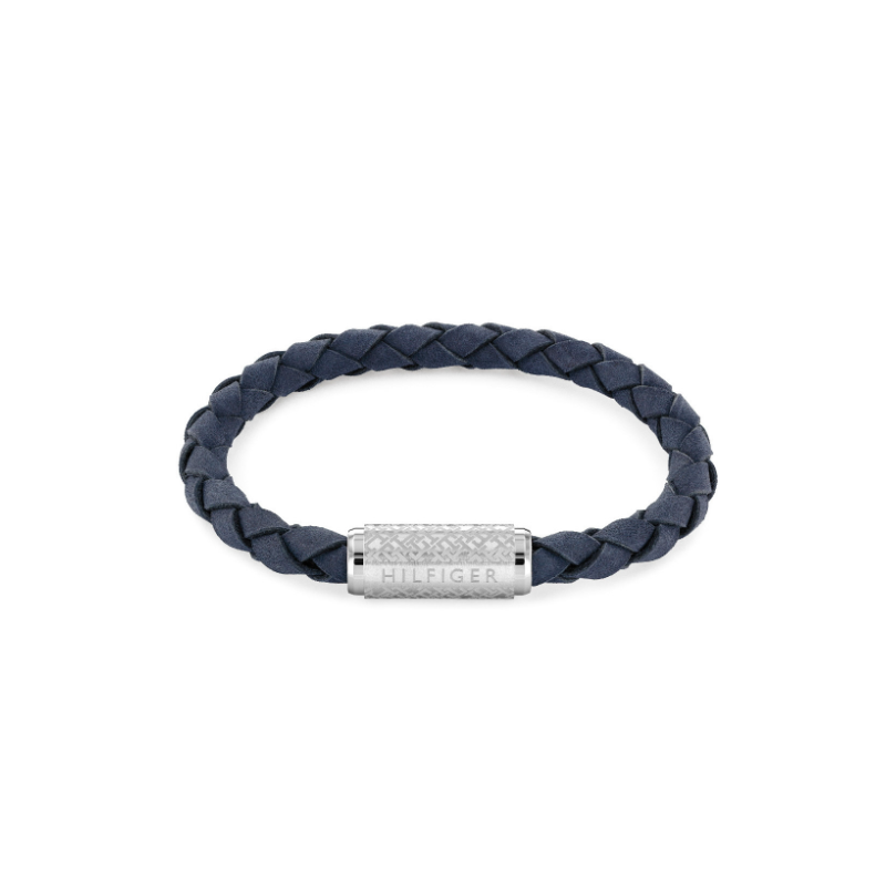 Pulsera Tommy Hilfiger Hombre Cuero azul 2790480