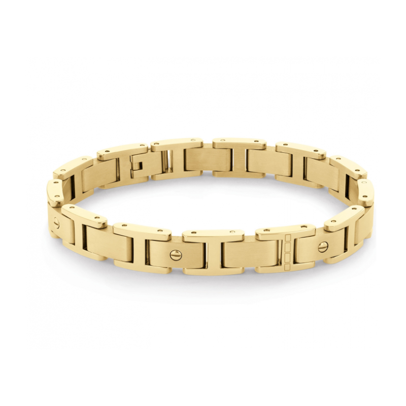 Pulsera Tommy Hilfiger Hombre acero dorado 2790395